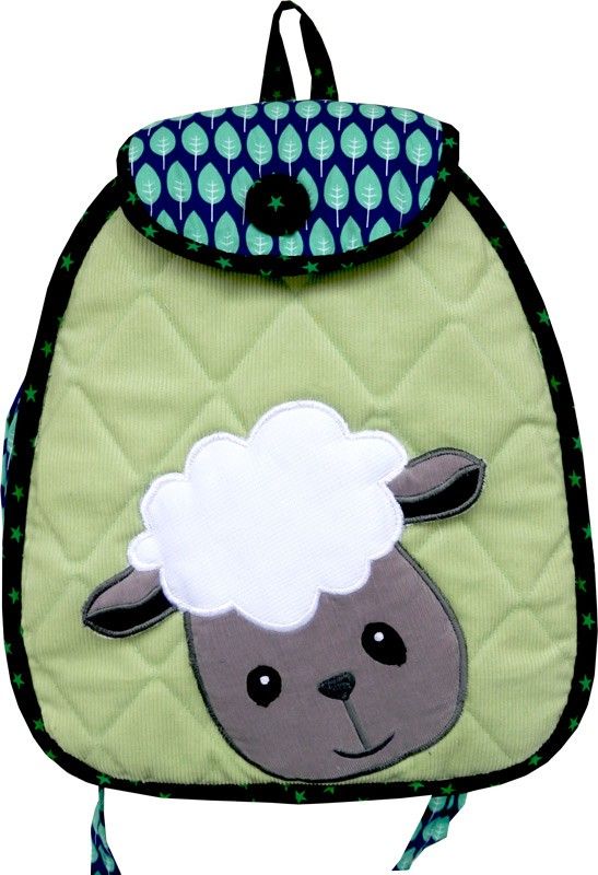 Little Pipal Farm Animals Sheep Junior Backpack Backpack Green, 14 inch Little Pipal Farm Animals Sheep Junior Backpack Backpack Green, 14 inch