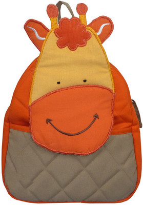 Little Pipal Jungle Collection Giraffe Toddler Orange Backpack Orange, 11 inch Little Pipal Jungle Collection Giraffe Toddler Orange Backpack Orange, 11 inch