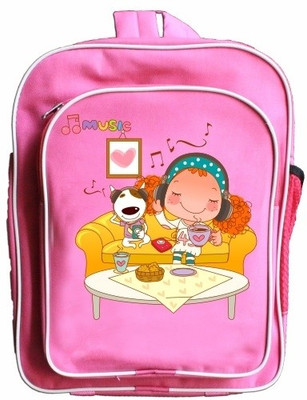 Printland Delightful Kids School Backpack Pink, 5 L Printland Delightful Kids School Backpack Pink, 5 L