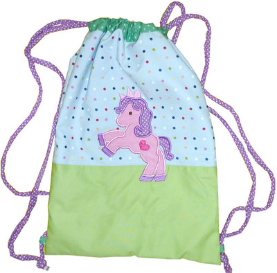 Little Pipal Unicorn Toddler Drawstring Backpack Pink, 15 Little Pipal Unicorn Toddler Drawstring Backpack Pink, 15