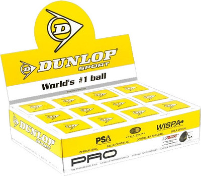 3% OFF on Dunlop Pro 2 Dot Squash Ball 3% OFF on Dunlop Pro 2 Dot Squash Ball