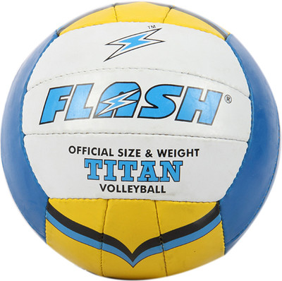 30% OFF on Flash Titan Volleyball - Size: NA, Diameter: 19.5-20.0 cm 30% OFF on Flash Titan Volleyball - Size: NA, Diameter: 19.5-20.0 cm