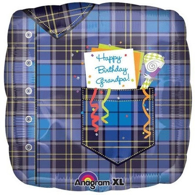 2% OFF on Anagram Grandpa Paid Birthday Printed Balloon 2% OFF on Anagram Grandpa Paid Birthday Printed Balloon