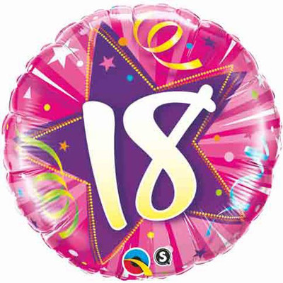 Anagram 18 Shining Star Hot Printed Balloon Anagram 18 Shining Star Hot Printed Balloon