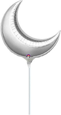 Anagram Silver 10 inch Cursent Solid Balloon Anagram Silver 10 inch Cursent Solid Balloon