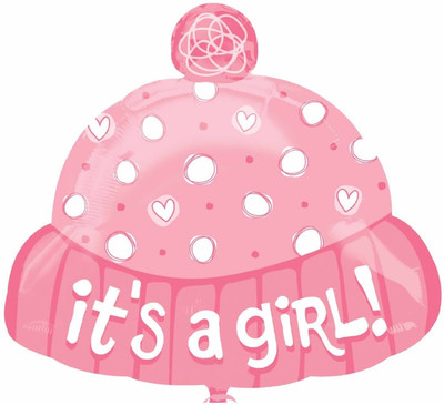 2% OFF on Anagram It'S a Girl Hat Printed Balloon 2% OFF on Anagram It'S a Girl Hat Printed Balloon