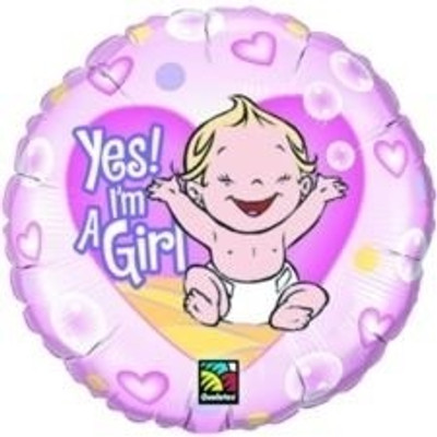 2% OFF on Qualatex Yes! I'm a Girl Printed Balloon 2% OFF on Qualatex Yes! I'm a Girl Printed Balloon