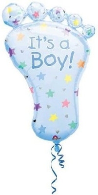 Anagram Boy Foot Printed Balloon Anagram Boy Foot Printed Balloon