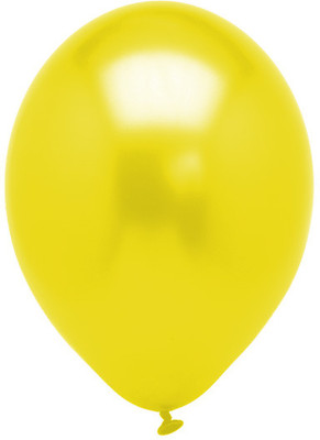 41% OFF on Cuboid Yellow Metallic Solid Balloon