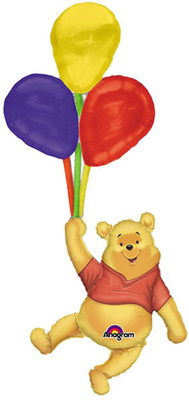 Anagram Pooh Birthday AirWalker Printed Balloon Anagram Pooh Birthday AirWalker Printed Balloon