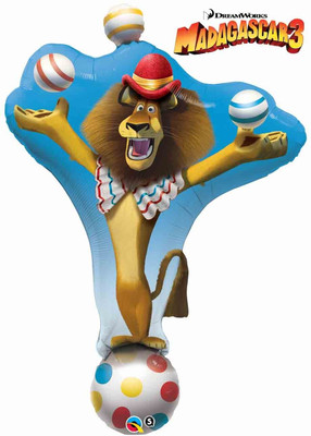 Qualatex Alex The Lion 43 Solid Balloon