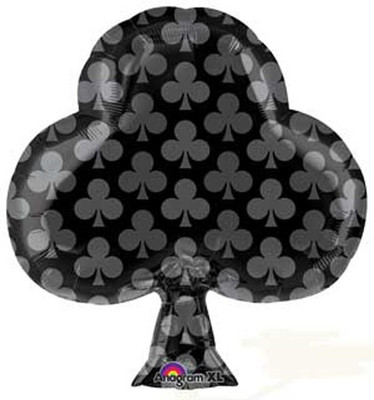 5% OFF on Anagram Black Club Printed Balloon