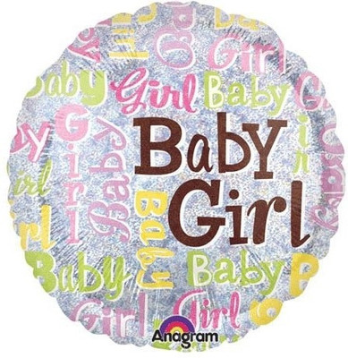2% OFF on Anagram Baby Girl Sparkles Printed Balloon 2% OFF on Anagram Baby Girl Sparkles Printed Balloon