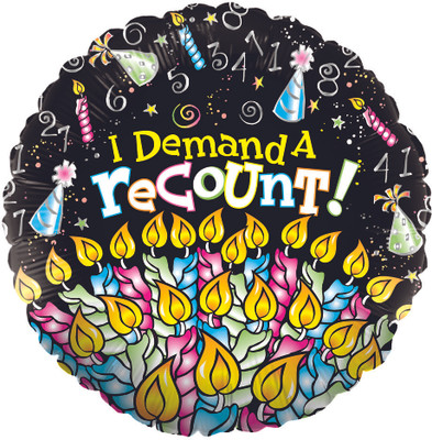 3% OFF on Fusion Balloons I Demand A Recount Printed Balloon 3% OFF on Fusion Balloons I Demand A Recount Printed Balloon