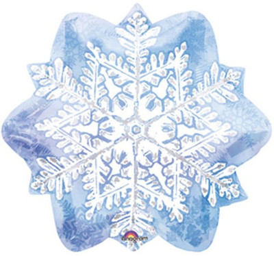 44% OFF on Anagram Snowflake J.r Shape Printed Balloon
