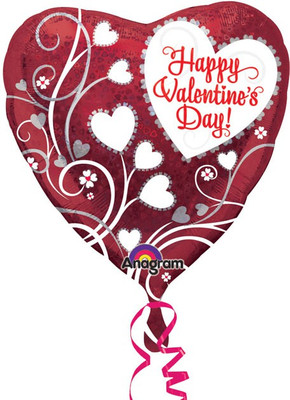 6% OFF on Anagram happy valentine day Printed Balloon 6% OFF on Anagram happy valentine day Printed Balloon