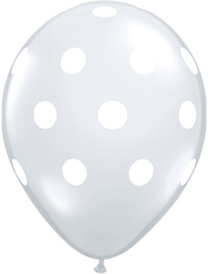 3% OFF on Qualatex 11'' Rnd Big Polka Dots Printed Balloon 3% OFF on Qualatex 11'' Rnd Big Polka Dots Printed Balloon