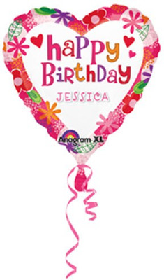 14% OFF on Anagram Hapy Birthday Sketchy floral 18