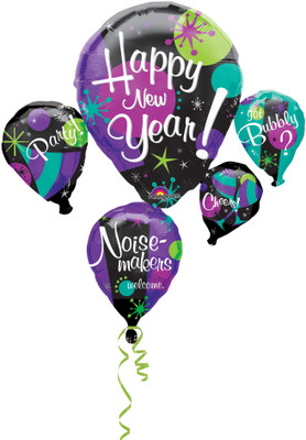 2% OFF on Fusion Balloons New Years Night Clust Printed Balloon 2% OFF on Fusion Balloons New Years Night Clust Printed Balloon
