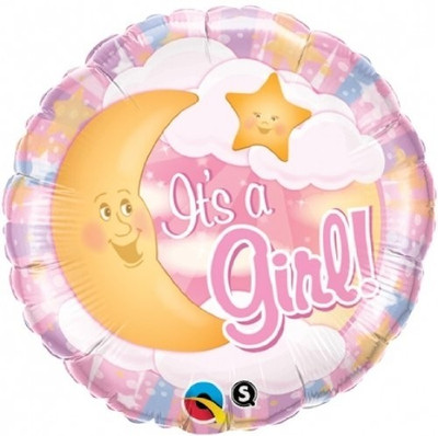 2% OFF on Qualatex It'S a Girl Celestial Printed Balloon 2% OFF on Qualatex It'S a Girl Celestial Printed Balloon