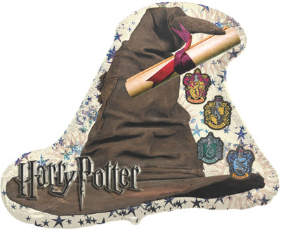10% OFF on Anagram Harry Potter Sorting Hat Shape - 18 inch Printed Balloon