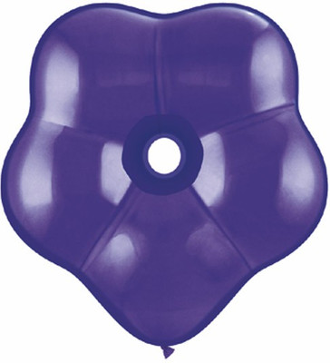 2% OFF on Qualatex 16'' Geo Blossom Quartz Purple Solid Balloon