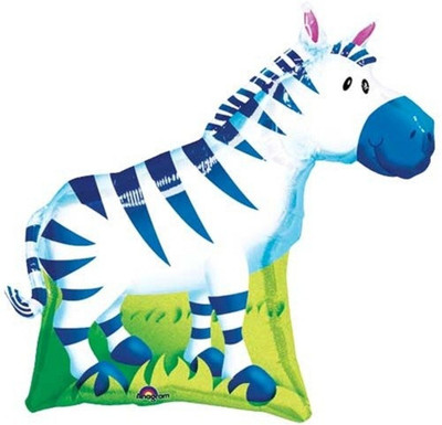 Anagram Jungle Party Zebra Super Shape Printed Balloon Anagram Jungle Party Zebra Super Shape Printed Balloon