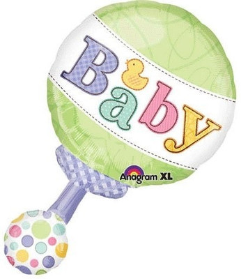 9% OFF on Anagram Tiny Bundle Rattle Printed Balloon 9% OFF on Anagram Tiny Bundle Rattle Printed Balloon