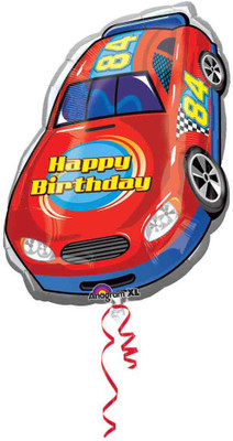 2% OFF on Anagram Race Car Birthday Printed Balloon 2% OFF on Anagram Race Car Birthday Printed Balloon
