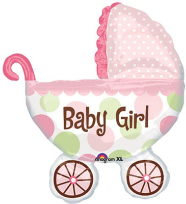 2% OFF on Anagram Baby Girl Buggy Printed Balloon 2% OFF on Anagram Baby Girl Buggy Printed Balloon