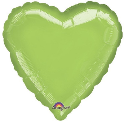 6% OFF on Anagram Metallic Lime Green Heart 18 6% OFF on Anagram Metallic Lime Green Heart 18