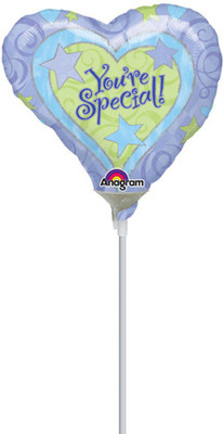 Anagram Youre Special Star Heart Printed Balloon