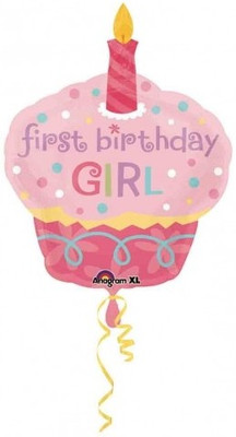 2% OFF on Anagram Sweet Little Cupcake Girl Printed Balloon 2% OFF on Anagram Sweet Little Cupcake Girl Printed Balloon