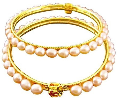 52% OFF on Sj Pearls Sjp Blg Alloy Pearl Bangle Set Pack of 2 52% OFF on Sj Pearls Sjp Blg Alloy Pearl Bangle Set Pack of 2
