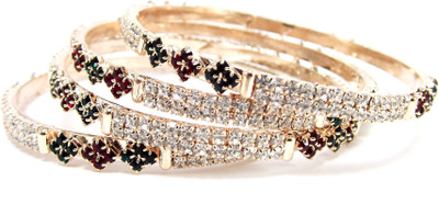 50% OFF on Aria Me5475 Alloy Enamel Plated Bangle Set Pack of 4
