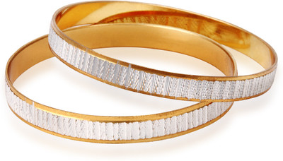 61% OFF on Mrigya MB119 Alloy Bangle Pack of 2