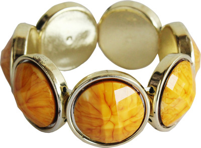 50% OFF on Veinice Br291 Yellow Stone Alloy Bracelet