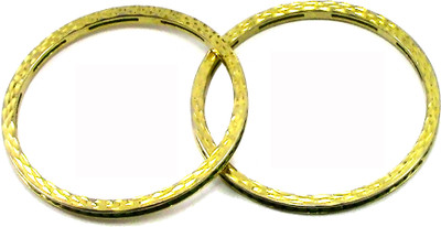 30% OFF on Pearl Paradise Copper Crystal Yellow Gold Plated Bangle Set Pack of 2 30% OFF on Pearl Paradise Copper Crystal Yellow Gold Plated Bangle Set Pack of 2