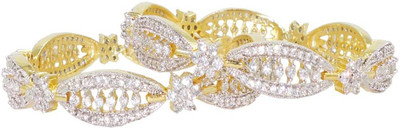 37% OFF on Anjan Fashionable Alloy Bangle Set Pack of 2