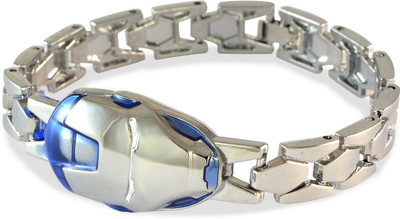 Sarah Iron Man Mask Metal Bracelet Sarah Iron Man Mask Metal Bracelet