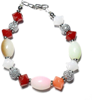 64% OFF on Beadworks BR-30 Acrylic, Alloy Bracelet