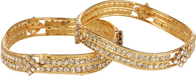 28% OFF on Coash Stylish Grace Alloy Bangle Set Pack of 2