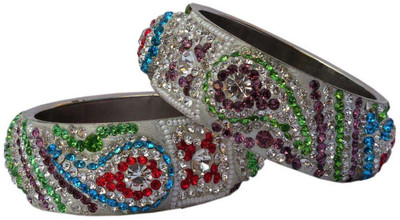 27% OFF on Gayatri Bangles Floral Brass Bangle Set Pack of 2 27% OFF on Gayatri Bangles Floral Brass Bangle Set Pack of 2