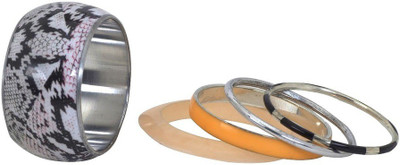 80% OFF on Lazreena Antique Designer Alloy Bangle Set Pack of 5 80% OFF on Lazreena Antique Designer Alloy Bangle Set Pack of 5