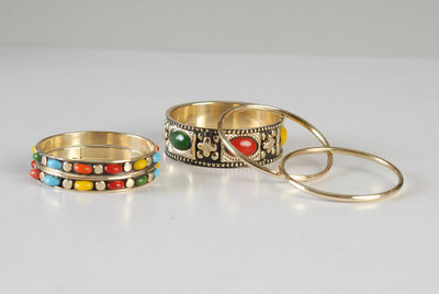 53% OFF on Frestol.com Designer Bangles Brass Enamel, Brass Plated Bangle Set Pack of 5 53% OFF on Frestol.com Designer Bangles Brass Enamel, Brass Plated Bangle Set Pack of 5