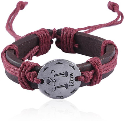 50% OFF on Jewelizer Faux - LIBRA Leather Bracelet