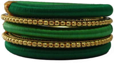43% OFF on Kuhuk Fashion Jewelry Metal Bangle Set Pack of 5