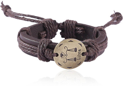 58% OFF on Jewelizer Faux - LIBRA Leather Bracelet