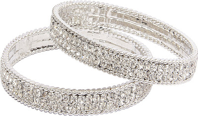 70% OFF on Vendee Fashion Unique Designer Alloy Bangle Set Pack of 2