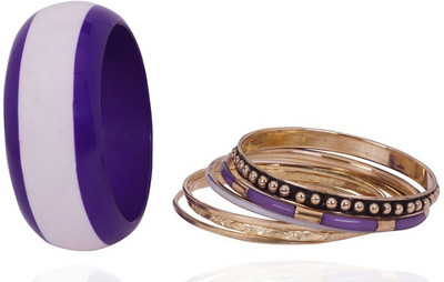 80% OFF on Lazreena Antique Designer Alloy Bangle Set Pack of 6 80% OFF on Lazreena Antique Designer Alloy Bangle Set Pack of 6